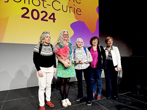 Cérémonie remise des prix engagement irene joliot curie